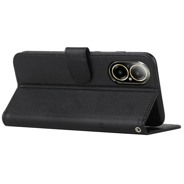 For Realme C67 4G Case Stitiching PU Leather Wallet Shockproof Phone Cover