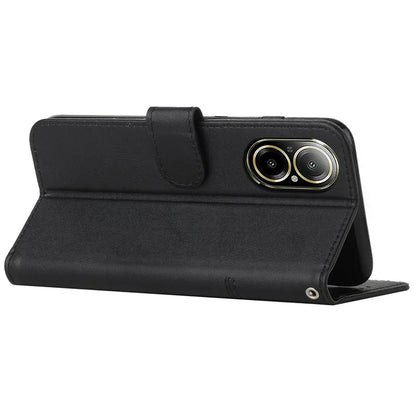 For Realme C67 4G Case Stitiching PU Leather Wallet Shockproof Phone Cover