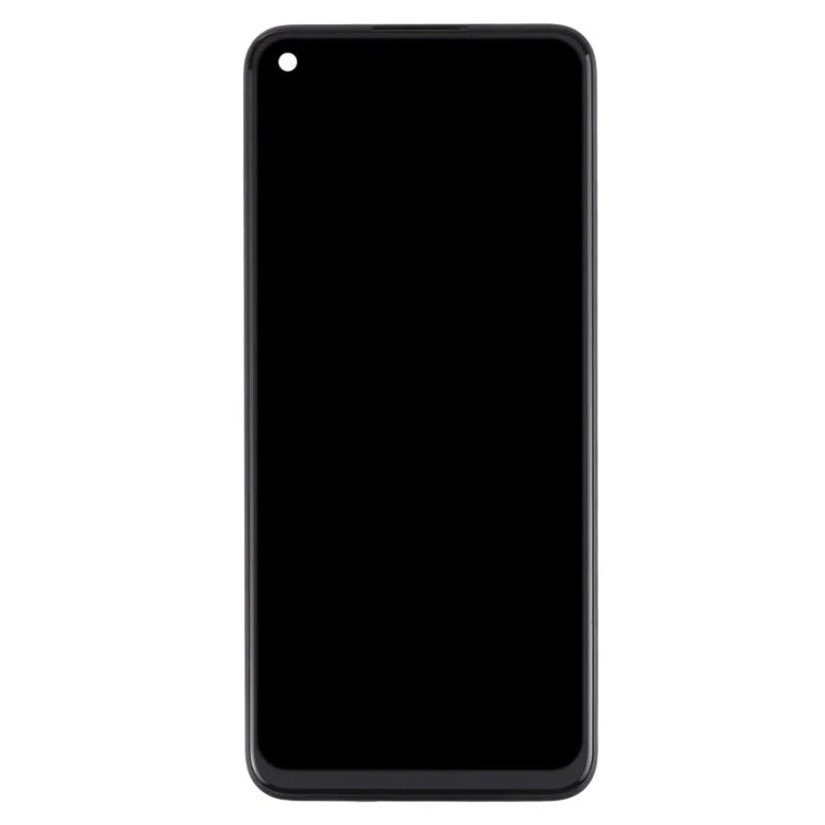 For Realme 8i Grade C LCD Screen and Digitizer Assembly + Frame Replacement Part (without Logo)