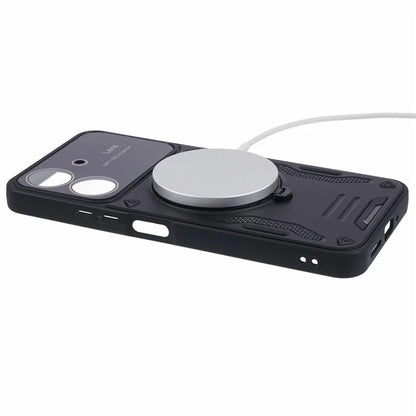 For Xiaomi Redmi 13C 4G / Poco C65 4G Kickstand Case PC+TPU Back Phone Cover Compatible with MagSafe