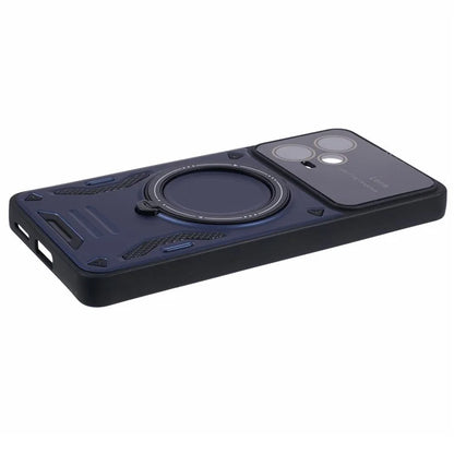 For Xiaomi Redmi Note 12 Pro+ 5G Case PC+TPU Kickstand Phone Cover Compatible with MagSafe