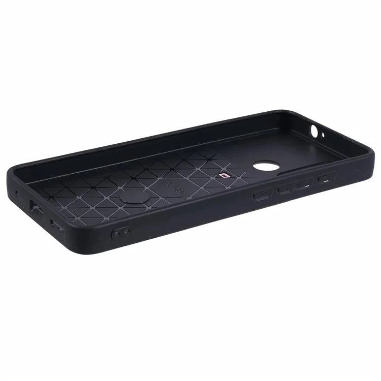 For Motorola Moto G60 Case Magnetic Ring Kickstand PC+TPU Anti-drop Protective Shell