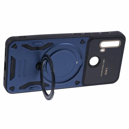 For Motorola Moto E20 Case Compatible with MagSafe PC+TPU Kickstand Phone Cases