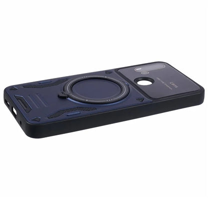 For Motorola Moto E20 Case Compatible with MagSafe PC+TPU Kickstand Phone Cases