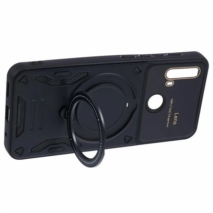 For Motorola Moto E20 Case Compatible with MagSafe PC+TPU Kickstand Phone Cases