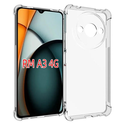 IDEWEI For Xiaomi Redmi A3 Clear Case Airbag Phone Protector Soft TPU Phone Cover