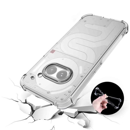 IDEWEI For Nothing Phone (2a) Soft TPU Back Case Four Corners Airbag Ultra Clear Phone Cover