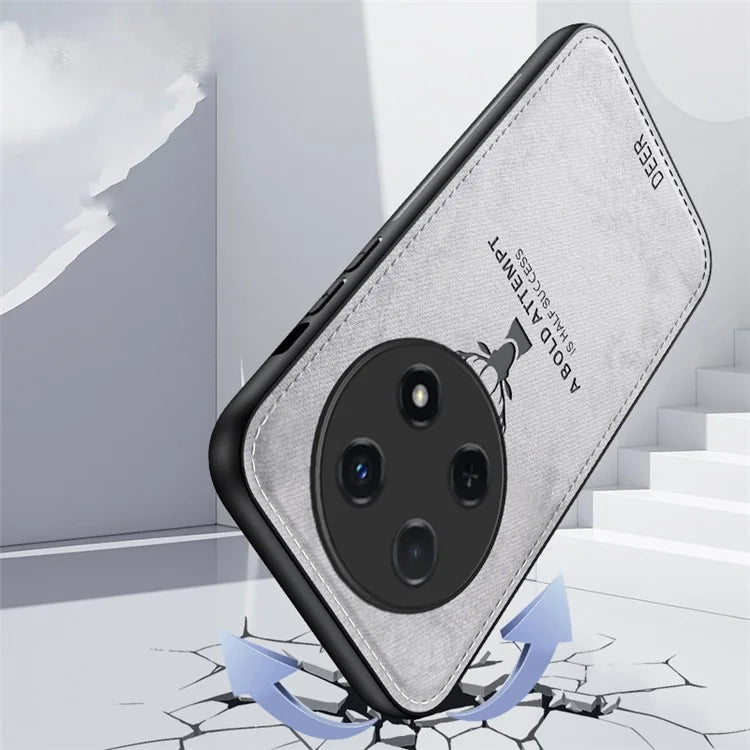 For Huawei Enjoy 70 Pro Case Deer Pattern PU Leather+PC+TPU Protective Phone Cover