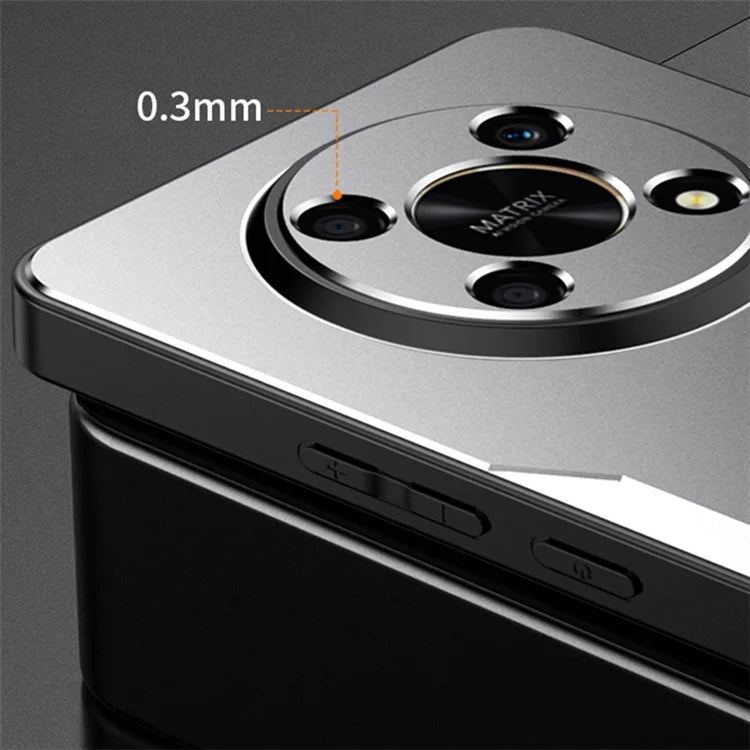 For Honor X30 5G Case Anti-Scratch Aluminum Alloy+TPU+PC Phone Case