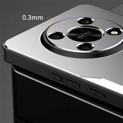 For Honor X30 5G Case Anti-Scratch Aluminum Alloy+TPU+PC Phone Case