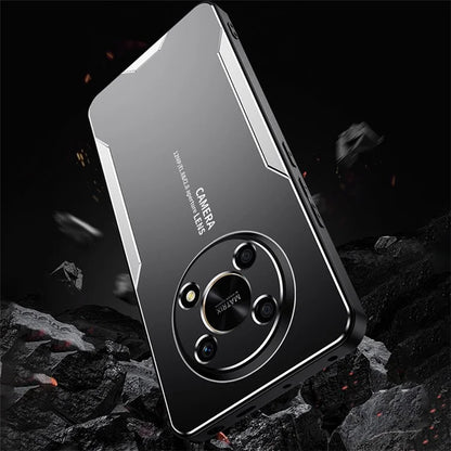 For Honor X30 5G Case Anti-Scratch Aluminum Alloy+TPU+PC Phone Case