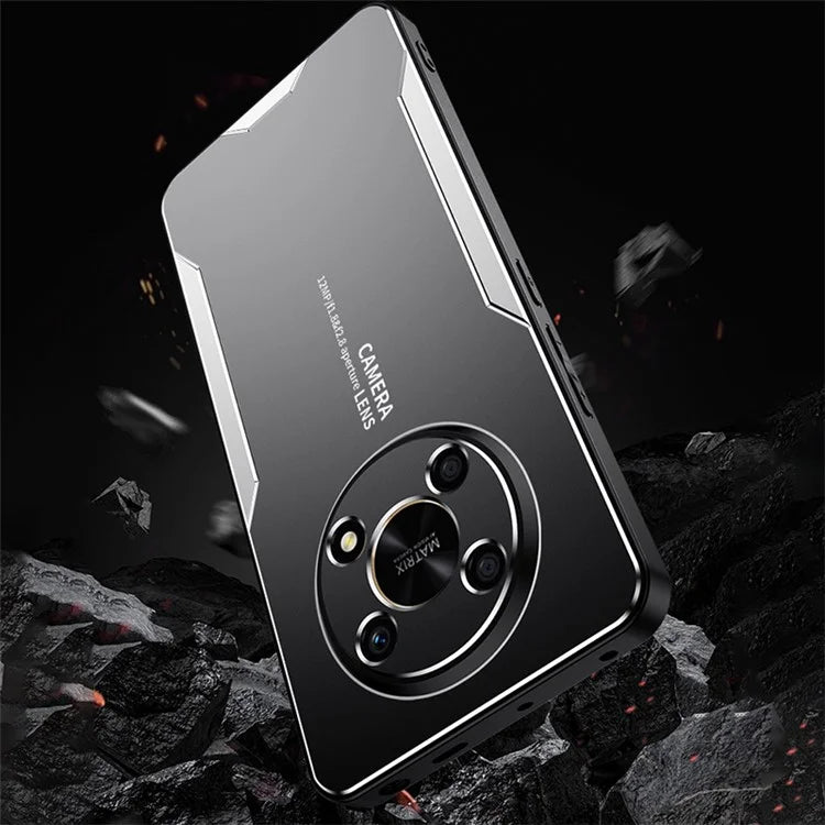 For Honor X30 5G Case Anti-Scratch Aluminum Alloy+TPU+PC Phone Case