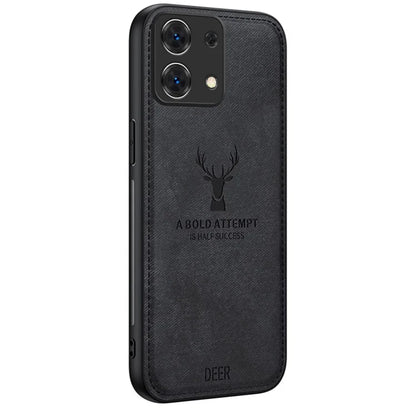 For Xiaomi Redmi Note 13 Pro 4G / Poco M6 Pro 4G Case Deer Pattern PU+PC+TPU Slim Phone Cover