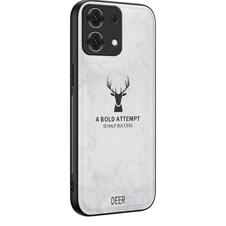 For Xiaomi Redmi Note 13 Pro 4G / Poco M6 Pro 4G Case Deer Pattern PU+PC+TPU Slim Phone Cover
