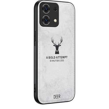 For Xiaomi Redmi Note 13 Pro 4G / Poco M6 Pro 4G Case Deer Pattern PU+PC+TPU Slim Phone Cover