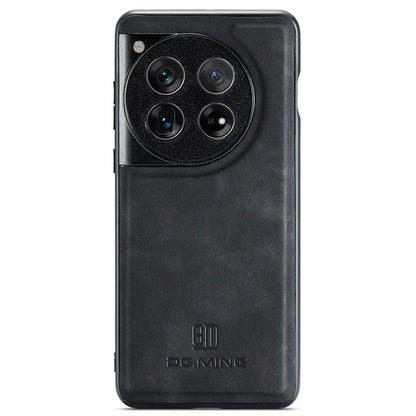 DG.MING For OnePlus 12 5G Case Leather+PC+TPU Anti-Drop Phone Cover