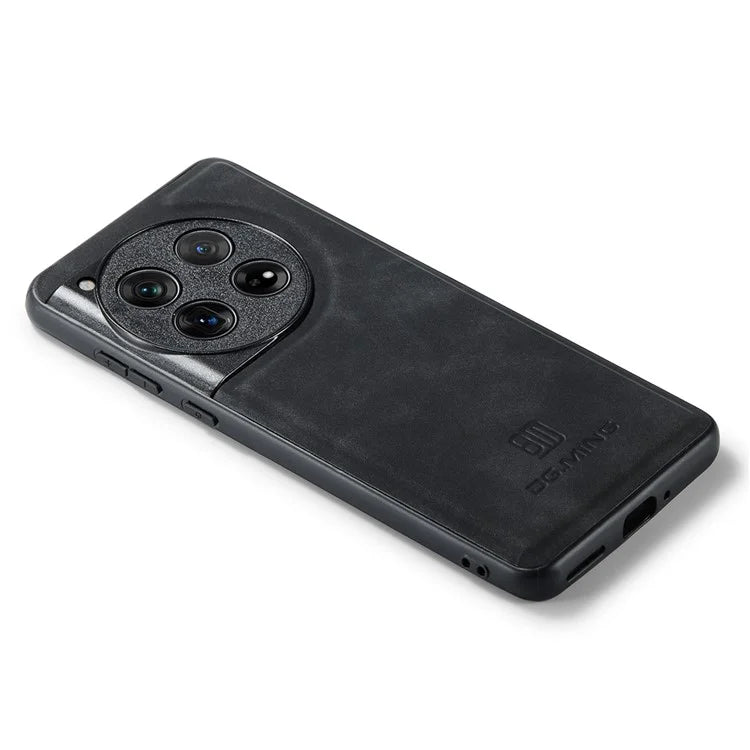 DG.MING For OnePlus 12 5G Case Leather+PC+TPU Anti-Drop Phone Cover