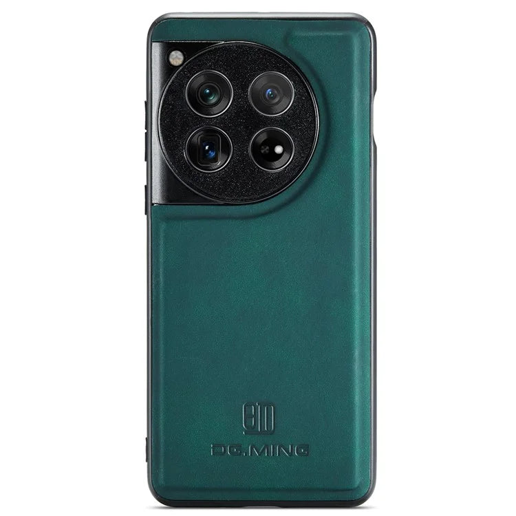 DG.MING For OnePlus 12 5G Case Leather+PC+TPU Anti-Drop Phone Cover