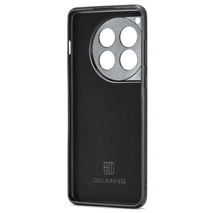 DG.MING For OnePlus 12 5G Case Leather+PC+TPU Anti-Drop Phone Cover