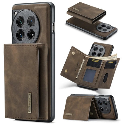 DG.MING M1 Series for OnePlus 12 5G Case Detachable Wallet Phone Cover