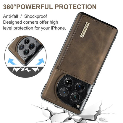 DG.MING M1 Series for OnePlus 12 5G Case Detachable Wallet Phone Cover