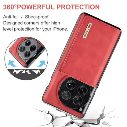 DG.MING M1 Series for OnePlus 12 5G Case Detachable Wallet Phone Cover