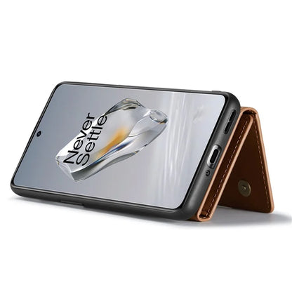 DG.MING M2 Series for OnePlus 12 5G Kickstand Case Detachable Magnetic Wallet Phone Cover