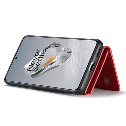 DG.MING M2 Series for OnePlus 12 5G Kickstand Case Detachable Magnetic Wallet Phone Cover