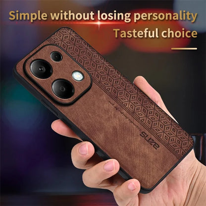 AZNS For Xiaomi Redmi Note 13 Pro 4G / Poco M6 Pro 4G Case Shockproof PU Leather Covered TPU Phone Shell