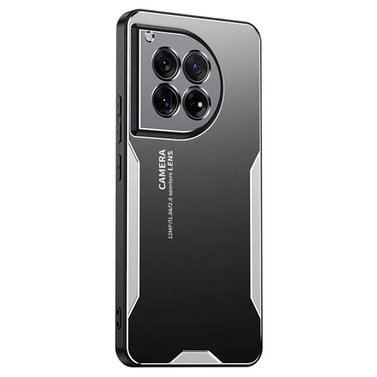 For OnePlus 12 5G Case Anti-Scratch Aluminum Alloy+TPU+PC Phone Cover