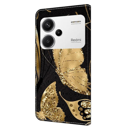 For Xiaomi Redmi Note 13 Pro+ 5G Leather Case 3D Creative Pattern Design Flip Stand Phone Cover