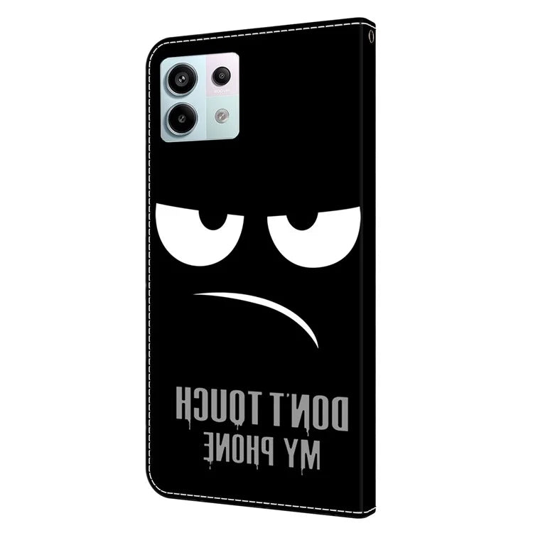 For Xiaomi Redmi Note 13 Pro 5G / Poco X6 5G Case 3D Pattern Flip Wallet PU Leather Phone Cover