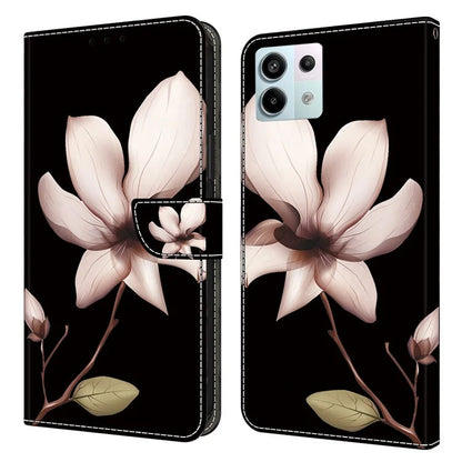 For Xiaomi Redmi Note 13 Pro 5G / Poco X6 5G Case 3D Pattern Flip Wallet PU Leather Phone Cover