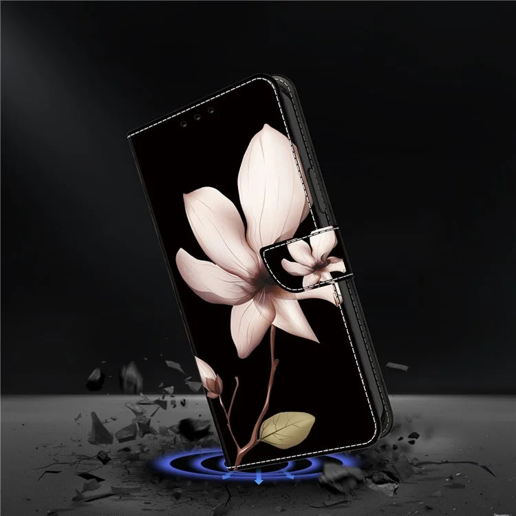 For Xiaomi Redmi Note 13 Pro 5G / Poco X6 5G Case 3D Pattern Flip Wallet PU Leather Phone Cover