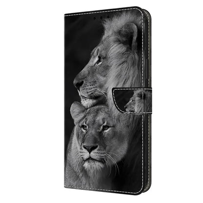 For Xiaomi Redmi Note 13 Pro 5G / Poco X6 5G Case 3D Pattern Flip Wallet PU Leather Phone Cover