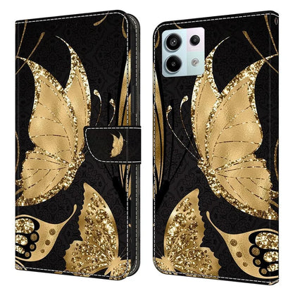 For Xiaomi Redmi Note 13 Pro 5G / Poco X6 5G Case 3D Pattern Flip Wallet PU Leather Phone Cover