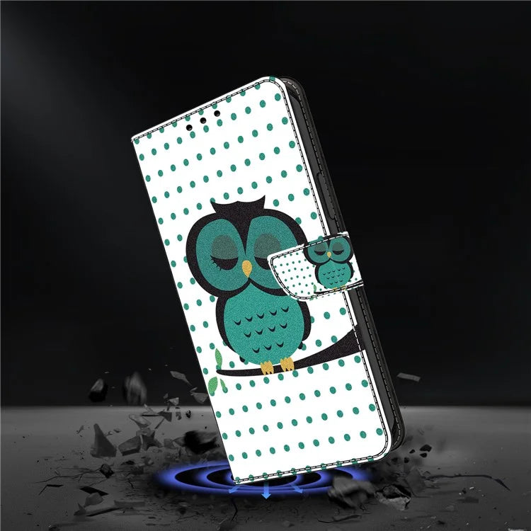For Xiaomi Redmi Note 13 Pro 5G / Poco X6 5G Case 3D Pattern Flip Wallet PU Leather Phone Cover