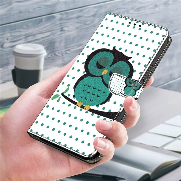 For Xiaomi Redmi Note 13 Pro 5G / Poco X6 5G Case 3D Pattern Flip Wallet PU Leather Phone Cover