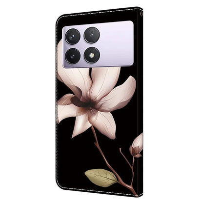 For Xiaomi Redmi K70E 5G / Poco X6 Pro 5G Case Wallet 3D Pattern PU Leather Phone Cover