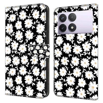 For Xiaomi Redmi K70E 5G / Poco X6 Pro 5G Case Wallet 3D Pattern PU Leather Phone Cover