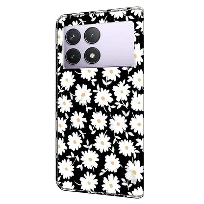 For Xiaomi Redmi K70E 5G / Poco X6 Pro 5G Case Wallet 3D Pattern PU Leather Phone Cover
