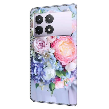 For Xiaomi Redmi K70E 5G / Poco X6 Pro 5G Case Wallet 3D Pattern PU Leather Phone Cover