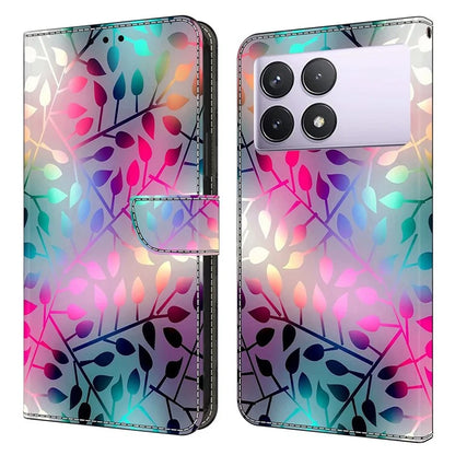 For Xiaomi Redmi K70E 5G / Poco X6 Pro 5G Case Wallet 3D Pattern PU Leather Phone Cover