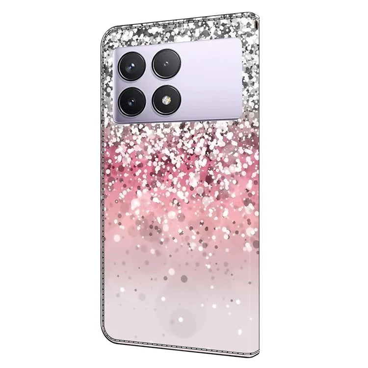 For Xiaomi Redmi K70E 5G / Poco X6 Pro 5G Case Wallet 3D Pattern PU Leather Phone Cover