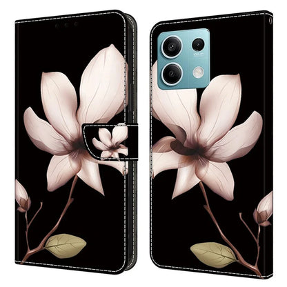 For Xiaomi Redmi Note 13 5G Wallet Case 3D Pattern PU Leather Folio Protective Cover
