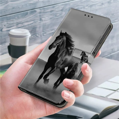 For Xiaomi Redmi Note 13 5G Wallet Case 3D Pattern PU Leather Folio Protective Cover