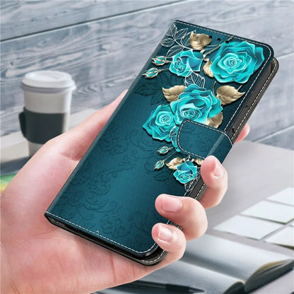 For Xiaomi Redmi Note 13 5G Wallet Case 3D Pattern PU Leather Folio Protective Cover