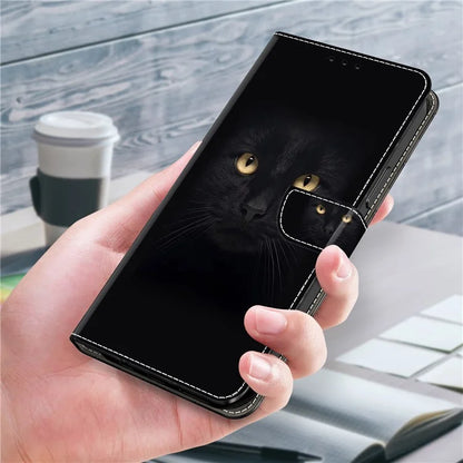 For Xiaomi Redmi Note 13 5G Wallet Case 3D Pattern PU Leather Folio Protective Cover