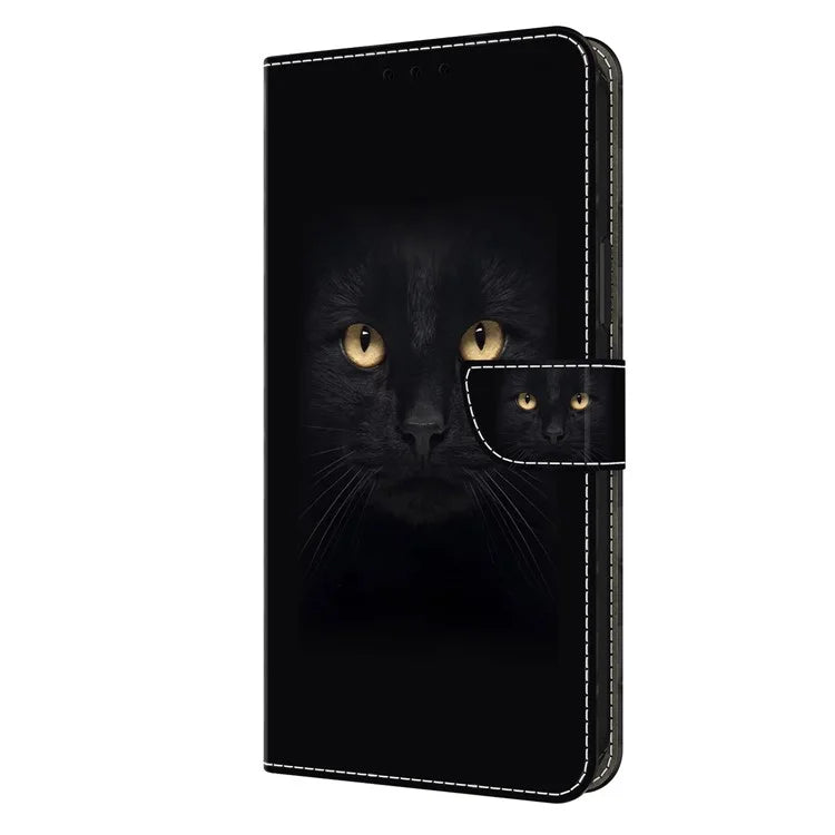 For Xiaomi Redmi Note 13 5G Wallet Case 3D Pattern PU Leather Folio Protective Cover