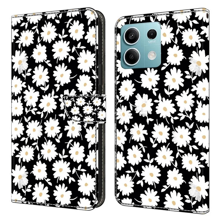For Xiaomi Redmi Note 13 5G Wallet Case 3D Pattern PU Leather Folio Protective Cover